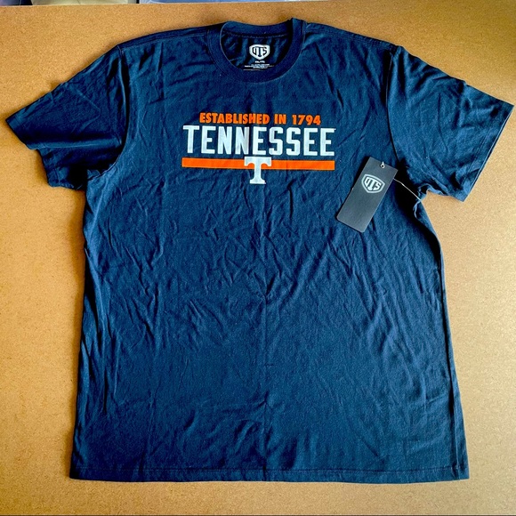 TENNESSEE UNIVERSITY BLUE UNISEX TSHIRT SZ:XXL - Picture 1 of 4